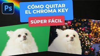 Cómo quitar el Chroma Key o fondo verde | Súper fácil | Tutorial de Photoshop