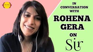 Rohena Gera Interview | SIR | Filmfare Awards 2021 | Netflix | Bollywood | Filme Shilmy