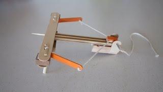 Make A Mini Wooden Ballista Catapult!
