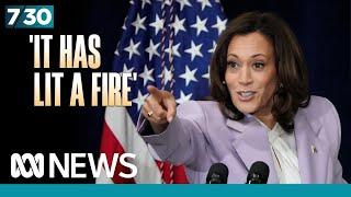 Kamala Harris 'has lit a fire' amongst Democrats, says Congressman Adam Smith | 7.30