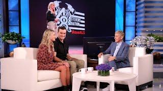 Ellen Welcomes Back Motivational Firefighter Battling ALS