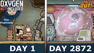 I Spent 2872 Days in Oxygen Not Included with a Single Duplicant