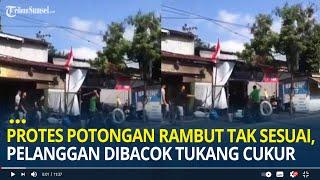 Gegara Protes Potongan Rambut Tak Sesuai, Pelanggan di Morowali Malah Dibacok Tukang Cukur