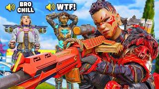 STUNNING My Teammate By DESTROYING EVERYONE In Pred Ranked | Apex Legends