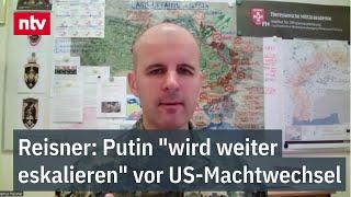 Reisner zu Trumps Ukraine-Plänen: Putin "wird weiter eskalieren" vor US-Machtwechsel | ntv