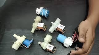 Water electric Solenoid Valve 12 volts, 24 volts DC, 230 volts AC for commercial and industrial use