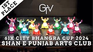 Shan E Punjab Arts Club - First Place Music Category at 6IX City Bhangra 2024