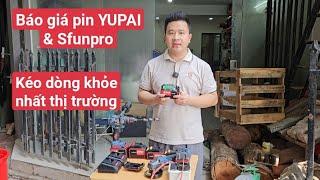 Dòng pin kéo khỏe nhất thị trường. Chi tiết & báo giá pin Yupai 2-4-6-8A