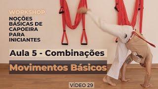 Curso de Capoeira - Noções Básicas para Iniciante - Vídeo 29 - Aula 5 – Movimentos Básicos