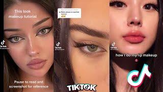 beauty hacks tik tok compilation |makeup tips,lips,skincare,eyeliner tutorial,makeup hacks
