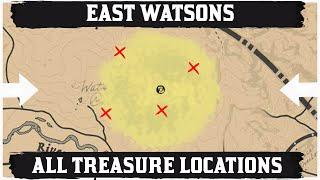 ALL East Watsons Treasure Map Location