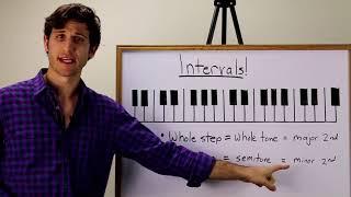 Basic Intervals: Half Steps, Whole Steps, & Octaves -- Music Theory 101