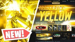 the NEW "Tracer Pack Yellow" Bundle In MODERN WARFARE! M13 "Sacrosanct" Yellow Tracer Fire!