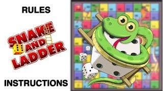 Snakes and Ladders Board Game Rules & Instructions | Learn How To Play Snake and Ladder Game