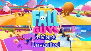 Fall Guys: 4 Maps Unvaulted Gameplay