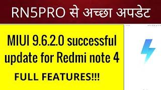 Miui 9.6.2.0 Global stable update for Redmi note 4|Redmi Note 4 9.6 successful update new features,