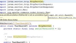Can't import javax.servlet.annotation.WebServlet | servlet webservlet annotation