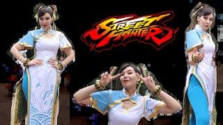 Street Fighter Chun Li Qipao Cosplay by arienaiten