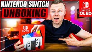 Nintendo Switch OLED - Unboxing, Setup and Gameplay 2023