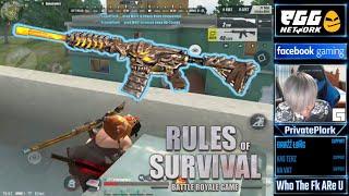M4A1 No Recoil /Rules Of Survival/-Ep.211/PrivatePlork