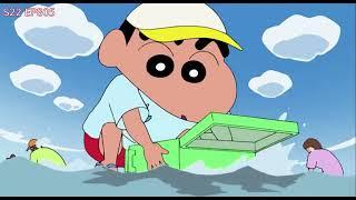 Shin Chan en Español | ¡Eh! Que devolvemos los pimientos.