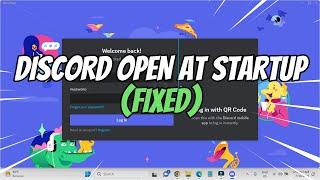 Discord Open When Windows Start (Discord Terbuka Otomatis) FIXED