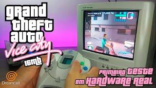 GTA Vice City (16mb RAM) - Dreamcast Gameplay - CRT