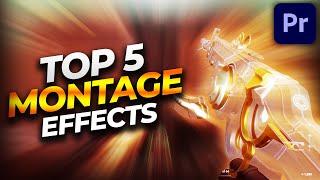 TOP 5 EFFECTS for Valorant Montages / Edits and HOW TO MAKE THEM! | Premiere Pro Tutorial