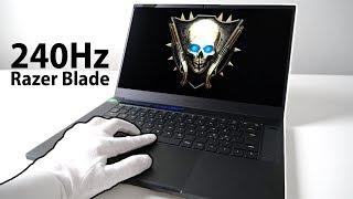 "RTX 2080" Razer Blade 15 Unboxing - 240Hz Gaming Laptop!