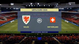 FIFA 21 | UEFA Euro 2020 deduction | Wales vs. Switzerland @ Baku Olympic Stadium [1080p60]