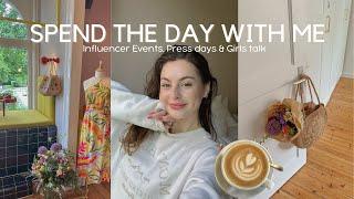 SPEND THE DAY WITH ME: Press days, Podcast Launch & Girls talk