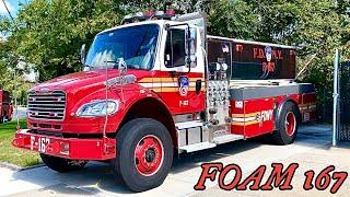 FLEET FRIDAY  FDNY FOAM TANKER 167 - AFFF & HIGH EXPANSION FOAM