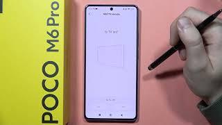 How to use POCO M6 Pro as a TV Remote Controller #howtodevices