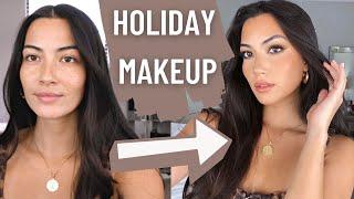 Warm Smokey Eye | Simple Holiday Makeup Look 2021 | Sarah Butler