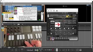 Xsample Kontakt sample libraries - how to access TRILL & SLIDE mode function keys