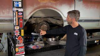 How to replace stock drum brakes on a 1963-1972 C10 or Suburban using all new parts