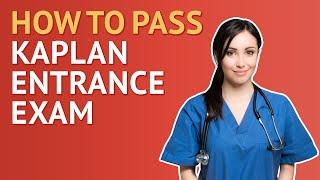 Kaplan Nursing Entrance Exam | How To Study and Where to Start