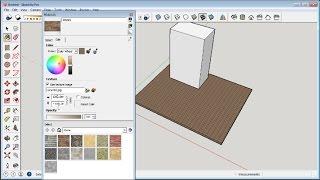 Sketchup How To Add Texture