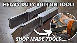 Making & Testing HEAVY DUTY Button Tool Holder | Shop Made Tools