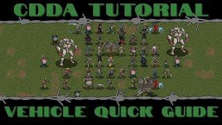 CDDA Tutorial - Vehicles At-A-Glance