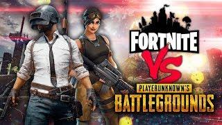 СРАВНЕНИЕ PUBG И FORTNITE (mobile)