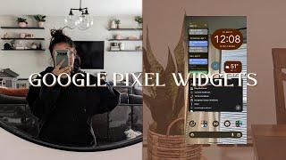 GOOGLE PIXEL 7 PRO: WIDGETS (tutorial + walkthrough)