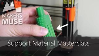 Advanced Support Generation Tips for Simplify3D - 3D Printing Masterclass