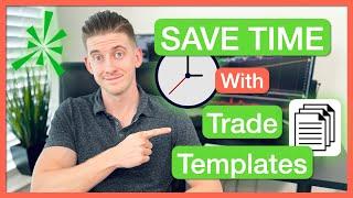 Trade FASTER With TRADE TEMPLATES In ThinkOrSwim  (Full Tutorial)