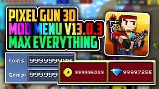 PATCHED | Pixel Gun 3D Hack v13.03 | Mod Menu/Developer Console | Max Stats | Max Money |