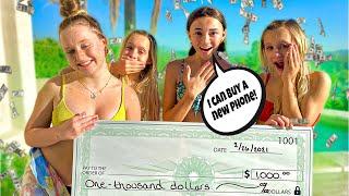 LAST TO LEAVE THE HOT TUB WINS $1,000! with Kayla Davis and The Couch Sisters