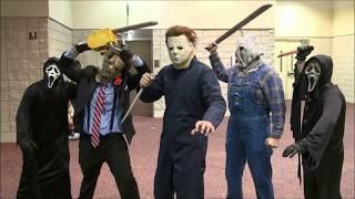 Scare Pranks by Jason Voorhees , Freddy Krueger , Ghostface , Scream , Leatherface and Michael Myers