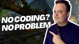 How to make games without coding in unreal