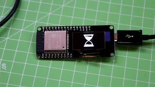 ESP32 Oled display with u8g2 library