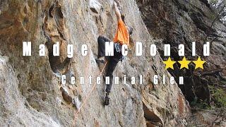  Climbing Madge McDonald (25/7b) - Centennial Glen - The Blue Mountains